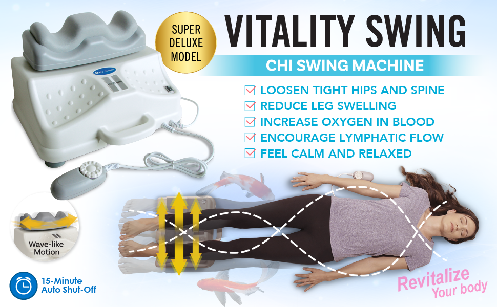 Original Chi Swing Machine Vitality Swing USJ-815 — U.S. Jaclean Original Chi Swing Machine Vitality Swing USJ-815 — U.S. Jaclean